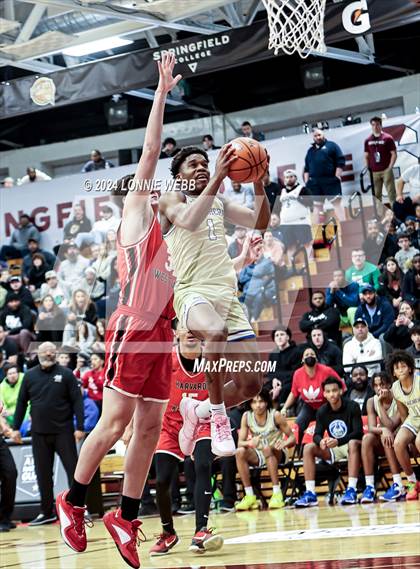 Thumbnail 1 in Harvard-Westlake vs. McEachern (Spalding Hoophall Classic) photogallery.