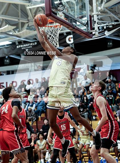 Thumbnail 1 in Harvard-Westlake vs. McEachern (Spalding Hoophall Classic) photogallery.