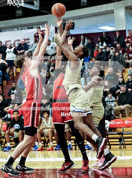 Thumbnail 3 in Harvard-Westlake vs. McEachern (Spalding Hoophall Classic) photogallery.