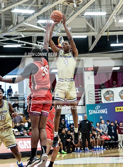 Thumbnail 1 in Harvard-Westlake vs. McEachern (Spalding Hoophall Classic) photogallery.