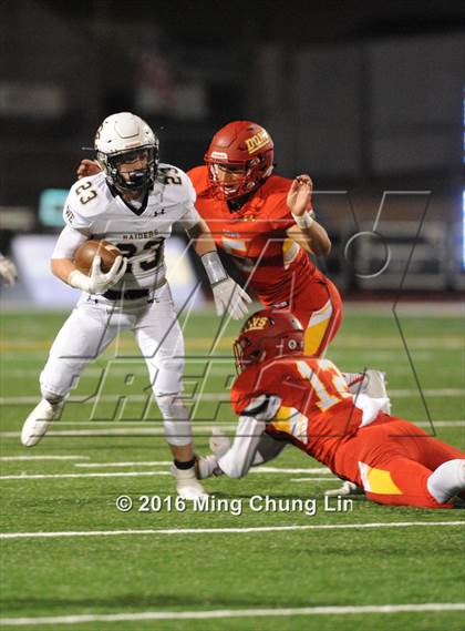 Thumbnail 2 in Cathedral Catholic vs. Central Catholic (2016 Honor Bowl) photogallery.
