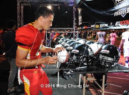 Thumbnail 1 in Cathedral Catholic vs. Central Catholic (2016 Honor Bowl) photogallery.