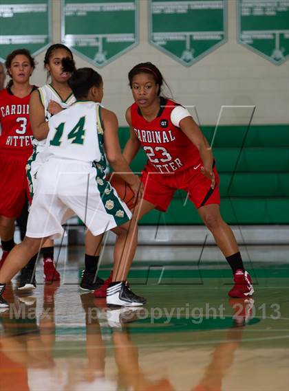Thumbnail 1 in Cardinal Ritter vs Attucks (IHSAA Sectional) photogallery.