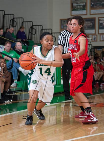 Thumbnail 2 in Cardinal Ritter vs Attucks (IHSAA Sectional) photogallery.