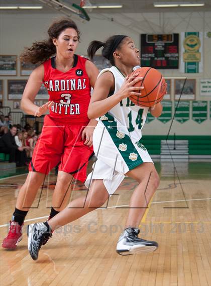 Thumbnail 1 in Cardinal Ritter vs Attucks (IHSAA Sectional) photogallery.