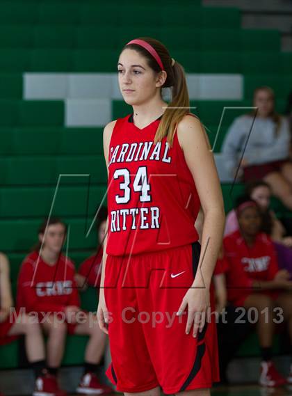 Thumbnail 3 in Cardinal Ritter vs Attucks (IHSAA Sectional) photogallery.
