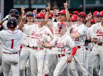 Thumbnail 1 in Rockwall-Heath vs. Wylie (UIL Baseball 6A Region 2 Bi-District) photogallery.