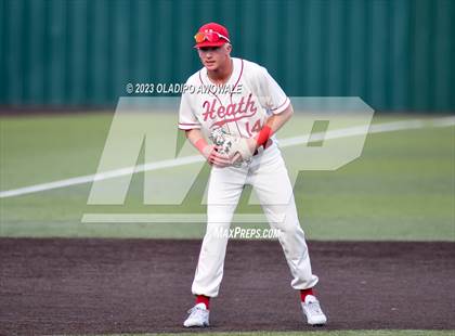 Thumbnail 1 in Rockwall-Heath vs. Wylie (UIL Baseball 6A Region 2 Bi-District) photogallery.