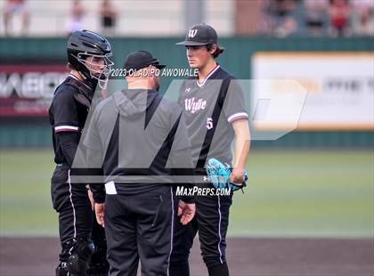 Thumbnail 2 in Rockwall-Heath vs. Wylie (UIL Baseball 6A Region 2 Bi-District) photogallery.