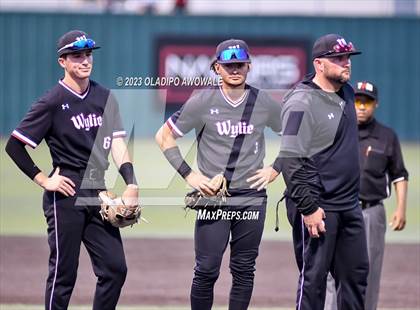 Thumbnail 2 in Rockwall-Heath vs. Wylie (UIL Baseball 6A Region 2 Bi-District) photogallery.