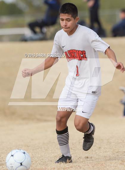 Thumbnail 1 in Globe vs. Florence (Chandler Prep Invitational) photogallery.
