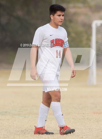 Thumbnail 1 in Globe vs. Florence (Chandler Prep Invitational) photogallery.