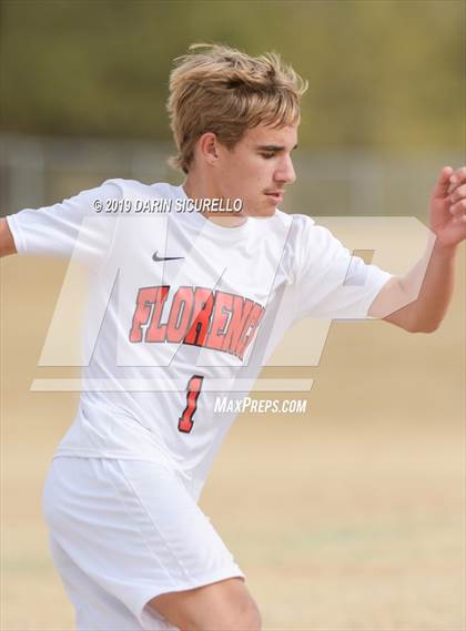 Thumbnail 3 in Globe vs. Florence (Chandler Prep Invitational) photogallery.