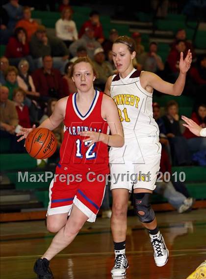 Thumbnail 3 in Cochranton vs. Kennedy Catholic (PIAA District 10 A Playoffs) photogallery.
