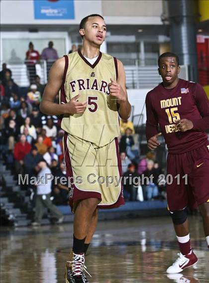 Thumbnail 2 in St. Anthony vs. Mt. Vernon (SNY Invitational) photogallery.