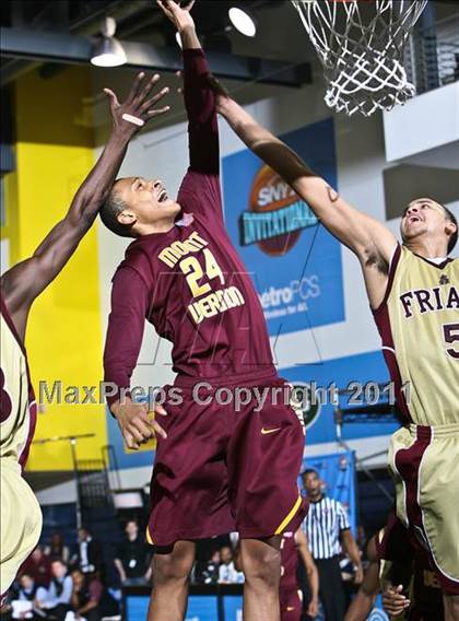 Thumbnail 2 in St. Anthony vs. Mt. Vernon (SNY Invitational) photogallery.