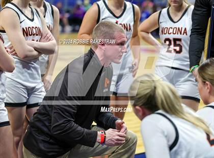 Thumbnail 2 in Nocona vs. Wellington (UIL 2A Basketball Semifinal) photogallery.