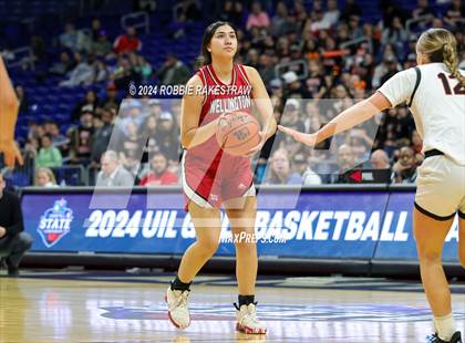 Thumbnail 2 in Nocona vs. Wellington (UIL 2A Basketball Semifinal) photogallery.