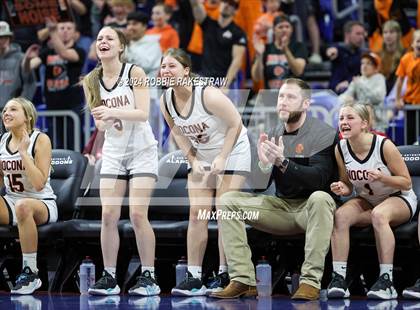 Thumbnail 3 in Nocona vs. Wellington (UIL 2A Basketball Semifinal) photogallery.