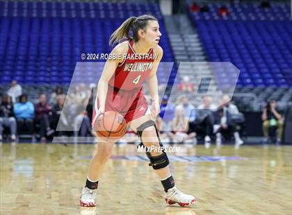 Thumbnail 3 in Nocona vs. Wellington (UIL 2A Basketball Semifinal) photogallery.
