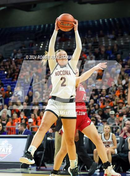 Thumbnail 3 in Nocona vs. Wellington (UIL 2A Basketball Semifinal) photogallery.