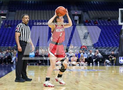 Thumbnail 2 in Nocona vs. Wellington (UIL 2A Basketball Semifinal) photogallery.