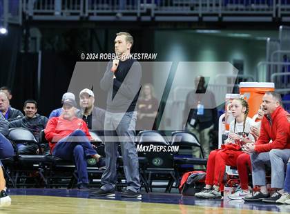 Thumbnail 2 in Nocona vs. Wellington (UIL 2A Basketball Semifinal) photogallery.