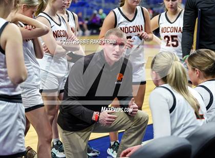 Thumbnail 1 in Nocona vs. Wellington (UIL 2A Basketball Semifinal) photogallery.