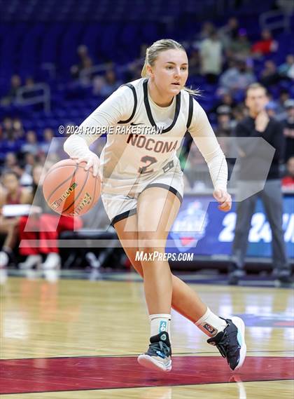 Thumbnail 1 in Nocona vs. Wellington (UIL 2A Basketball Semifinal) photogallery.