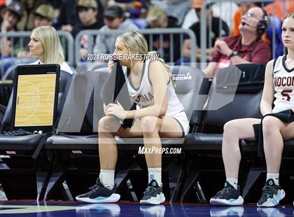 Thumbnail 1 in Nocona vs. Wellington (UIL 2A Basketball Semifinal) photogallery.