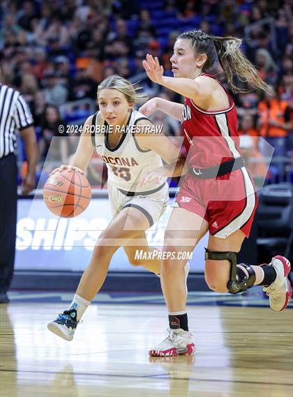 Thumbnail 1 in Nocona vs. Wellington (UIL 2A Basketball Semifinal) photogallery.