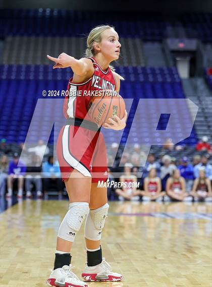 Thumbnail 3 in Nocona vs. Wellington (UIL 2A Basketball Semifinal) photogallery.