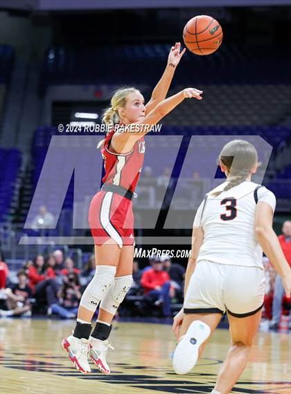 Thumbnail 1 in Nocona vs. Wellington (UIL 2A Basketball Semifinal) photogallery.