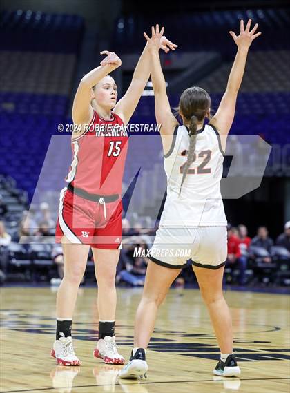 Thumbnail 2 in Nocona vs. Wellington (UIL 2A Basketball Semifinal) photogallery.