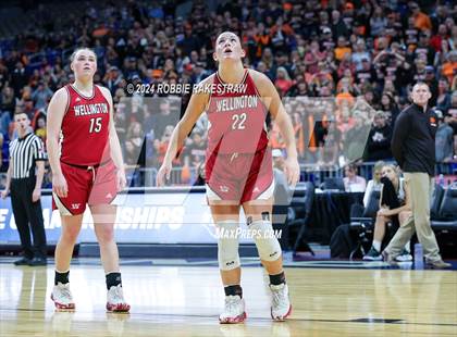 Thumbnail 1 in Nocona vs. Wellington (UIL 2A Basketball Semifinal) photogallery.