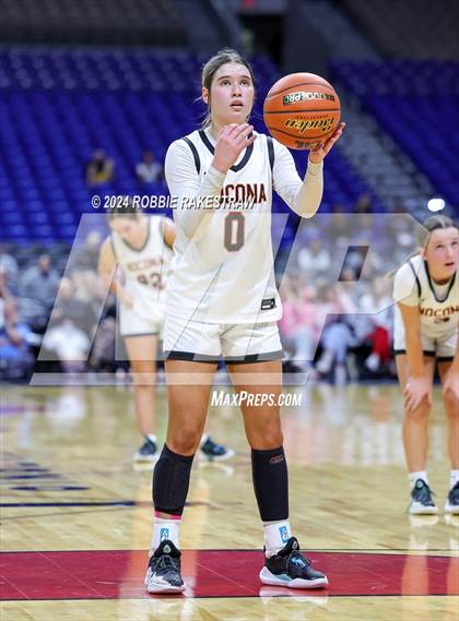 Thumbnail 3 in Nocona vs. Wellington (UIL 2A Basketball Semifinal) photogallery.