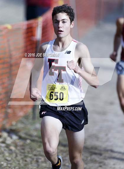 Thumbnail 1 in CIF State Cross Country Championships (D4 Boys Race) photogallery.