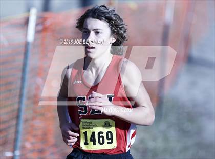 Thumbnail 2 in CIF State Cross Country Championships (D4 Boys Race) photogallery.