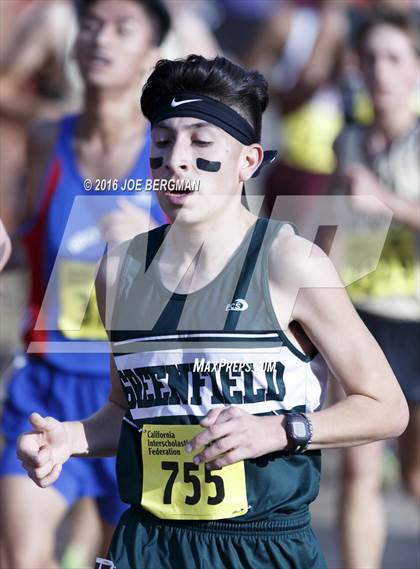 Thumbnail 2 in CIF State Cross Country Championships (D4 Boys Race) photogallery.