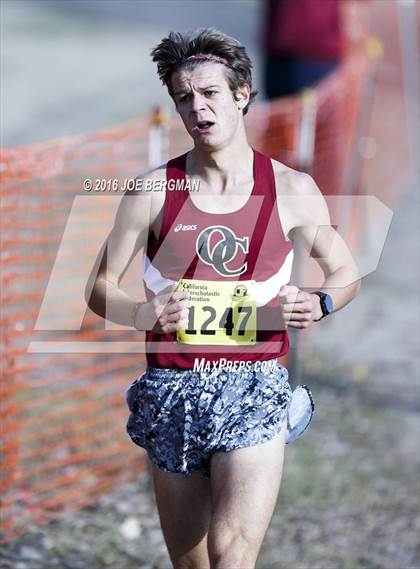 Thumbnail 3 in CIF State Cross Country Championships (D4 Boys Race) photogallery.
