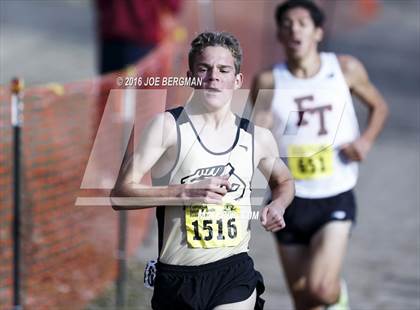 Thumbnail 1 in CIF State Cross Country Championships (D4 Boys Race) photogallery.