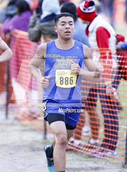 Thumbnail 1 in CIF State Cross Country Championships (D4 Boys Race) photogallery.