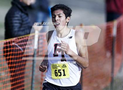 Thumbnail 3 in CIF State Cross Country Championships (D4 Boys Race) photogallery.