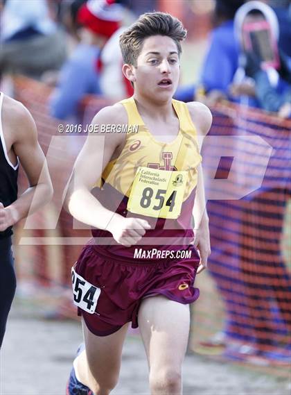 Thumbnail 3 in CIF State Cross Country Championships (D4 Boys Race) photogallery.