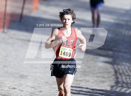 Thumbnail 1 in CIF State Cross Country Championships (D4 Boys Race) photogallery.