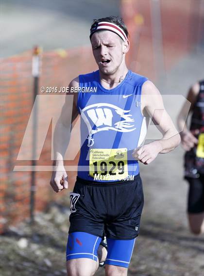 Thumbnail 2 in CIF State Cross Country Championships (D4 Boys Race) photogallery.