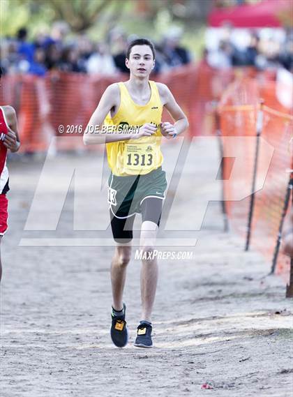 Thumbnail 1 in CIF State Cross Country Championships (D4 Boys Race) photogallery.