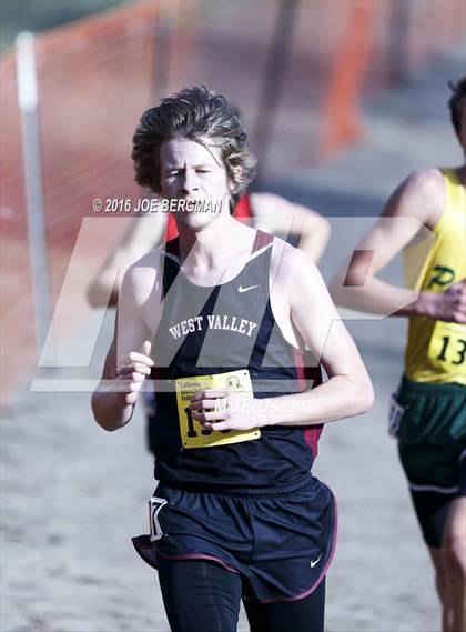 Thumbnail 1 in CIF State Cross Country Championships (D4 Boys Race) photogallery.