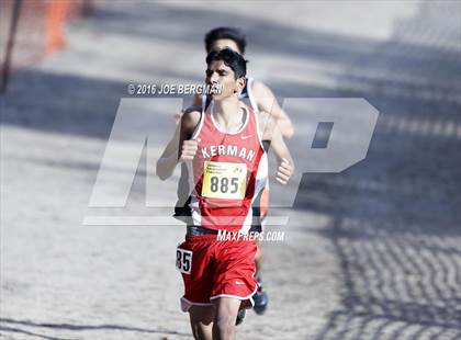 Thumbnail 2 in CIF State Cross Country Championships (D4 Boys Race) photogallery.