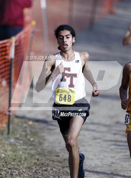 Thumbnail 3 in CIF State Cross Country Championships (D4 Boys Race) photogallery.